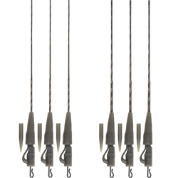 Fox Edges Naturals Submerge Lead Clip Leaders 3pcs